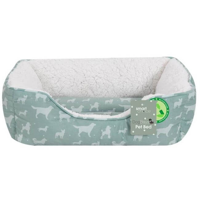 Sweet Dreams Fleece Lined Dog Bed