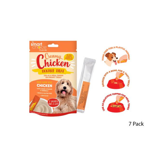 Creamy Chicken Lickable Dog Treats