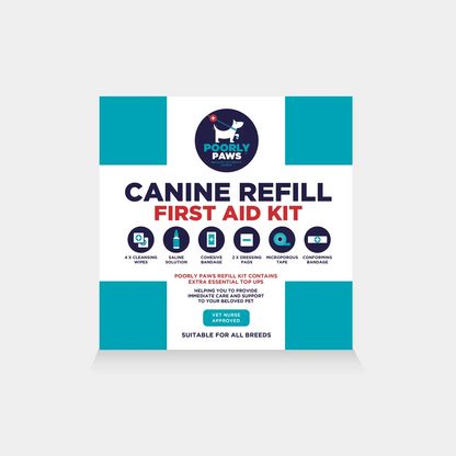 Poorly Paws Canine First Aid Kit Refill Pack