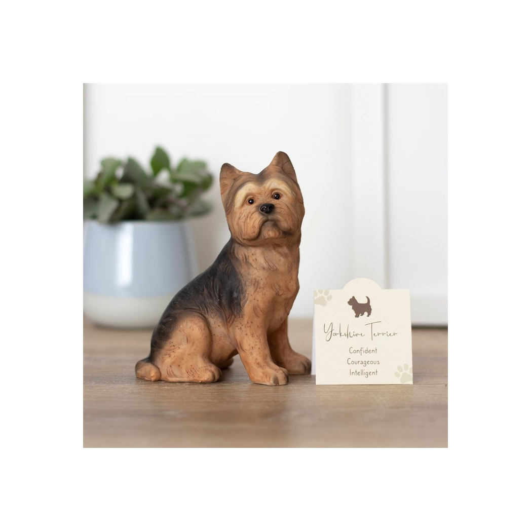Yorkshire Terrier Ornament with Sentiment Card