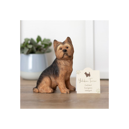 Yorkshire Terrier Ornament with Sentiment Card