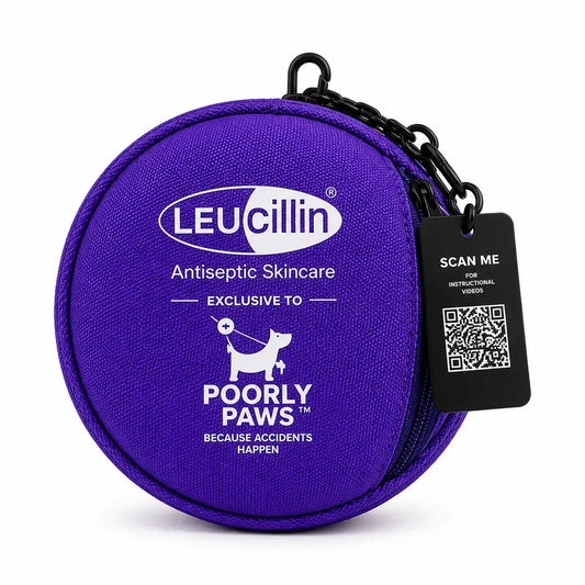 Leucillin & Poorly Paws Dog First Aid Kit