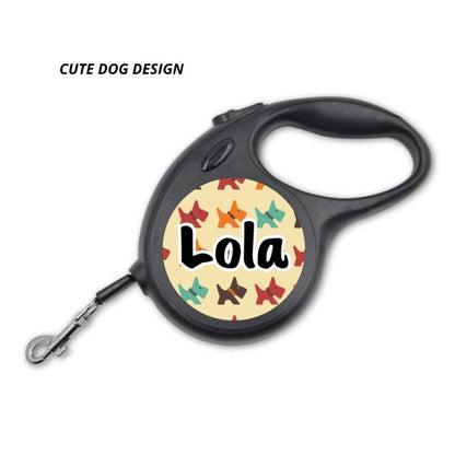 Personalised Retractable Dog Lead