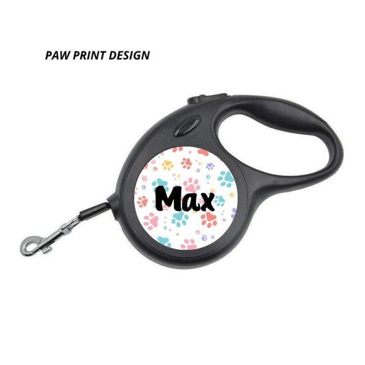 Personalised Retractable Dog Lead