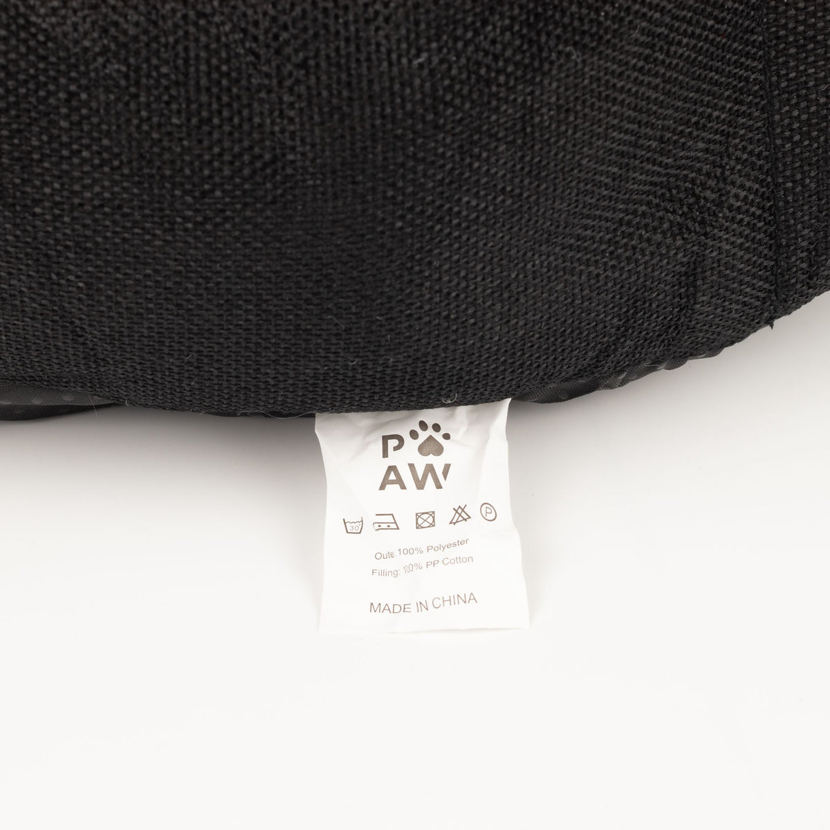 Royal Crown Dog Bed Black and Grey 60cm