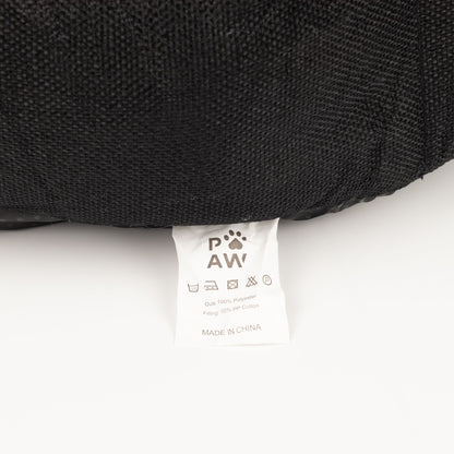 Royal Crown Dog Bed Black and Grey 60cm
