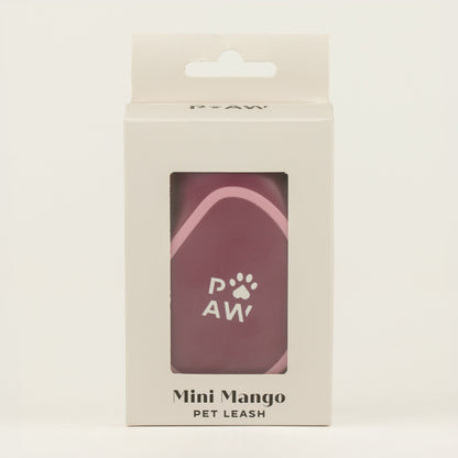 Plum Mini Retractable Dog Lead