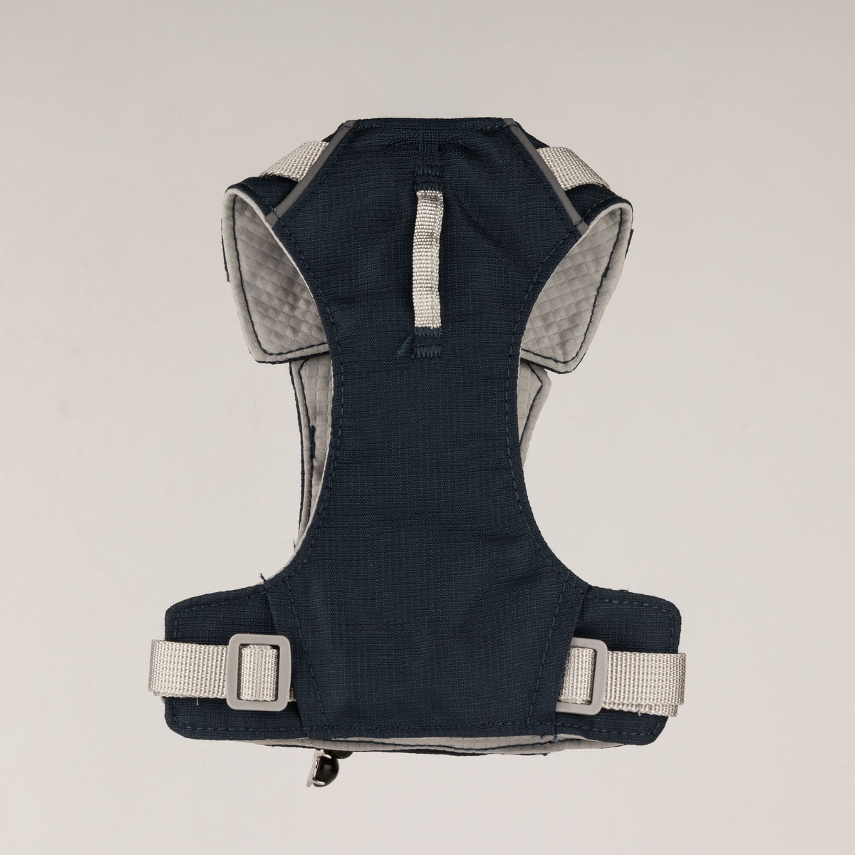 Rock Grey Black Obsidian Reflective Dog Harness XS
