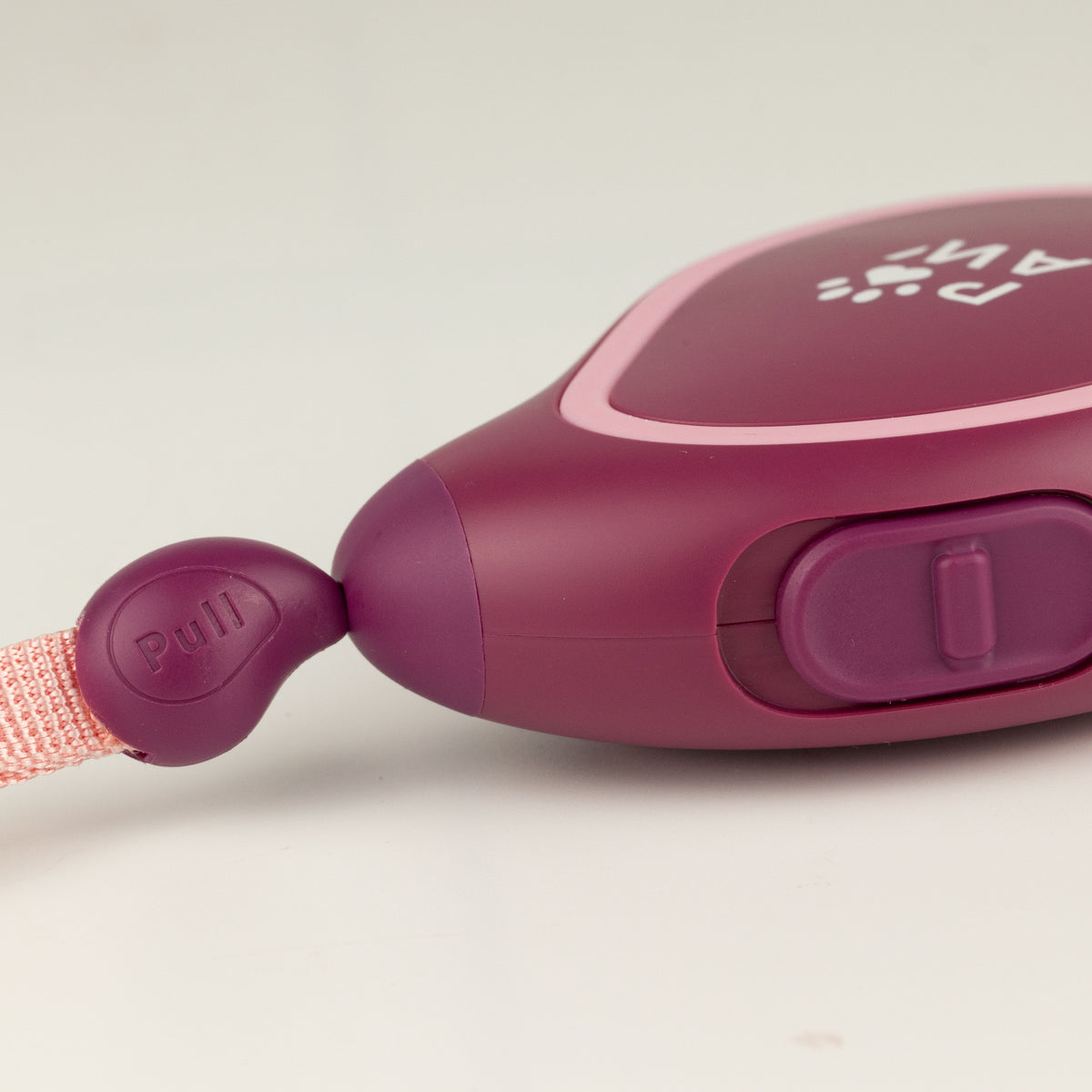 Plum Mini Retractable Dog Lead
