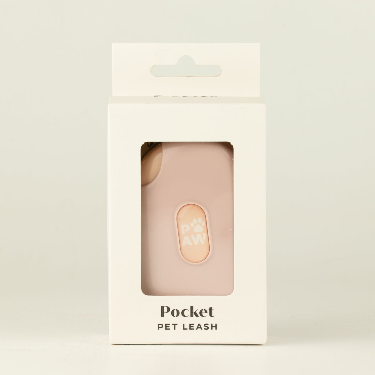 Soft Pink Retractable Dog Lead