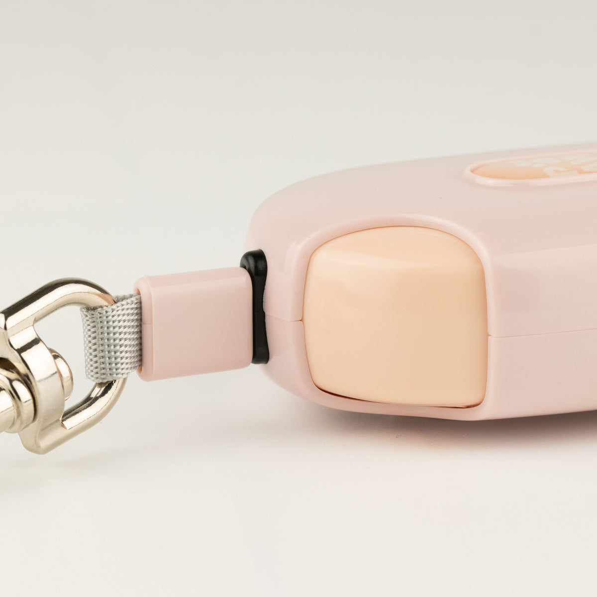 Soft Pink Retractable Dog Lead