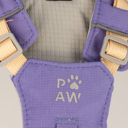 Lavender Amethyst Reflective Dog Harness XS