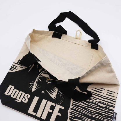 It’s a Dog’s Life Cotton Tote Bag