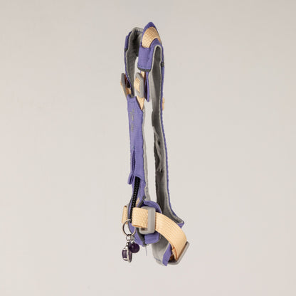 Lavender Amethyst Reflective Dog Harness S