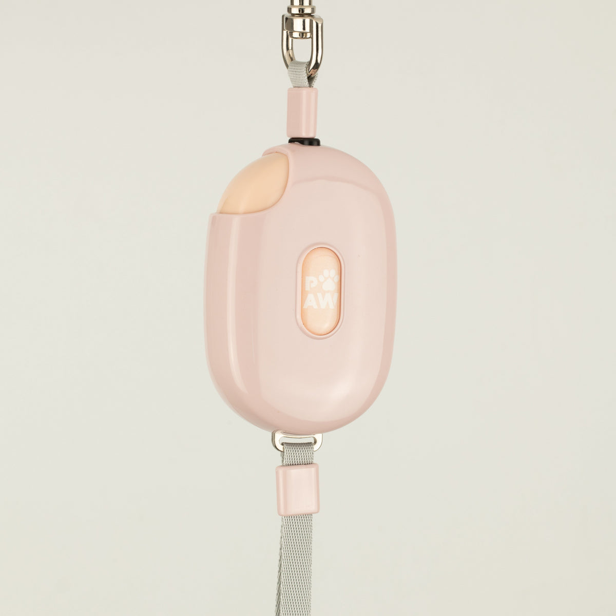 Soft Pink Retractable Dog Lead