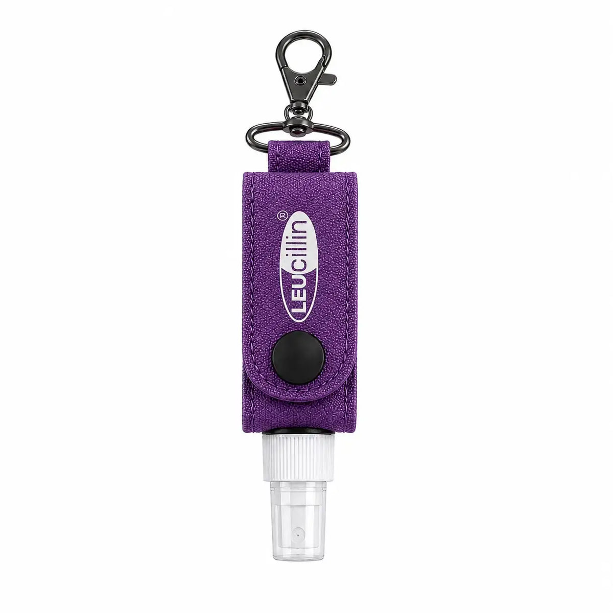 Leucillin 30ml Antiseptic Refillable Spray with Purple Keyring