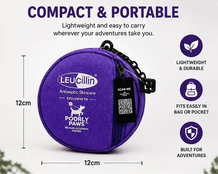 Leucillin & Poorly Paws Dog First Aid Kit